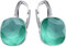 Silberne Ohrringe Exklusive Markenkristall Designs - Hochwertige Silber 925 Ohrhänger für Damen in verschiedenen Shades und Farben (Greenwarp)