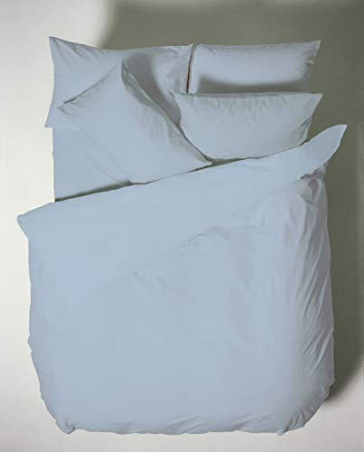 Bianca Plain Dyed Blue Bettwäsche 155X220+80X80(2)