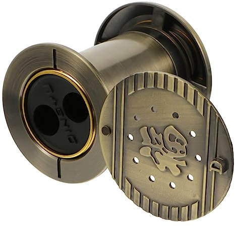 ORFOFE Peephole Doorbell with Cover Security Door Viewer Digital Door Peephole Reverse Peephole Viewer Door Peephole Door Peephole Door Viewer Door Accessories Zinc Alloy