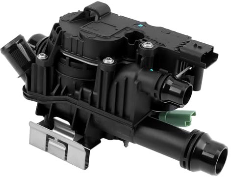 KAOLALI Termostato refrigerante 301 308 9803549480 9850364680 Termostato compatibile per 1.6 BlueHDi / 1.6 Turbo d C3 BERLINGO C-ELYSEE C4 DS SPACETOURER JUMPY 208 301 308 308 308 008 50 08 5008