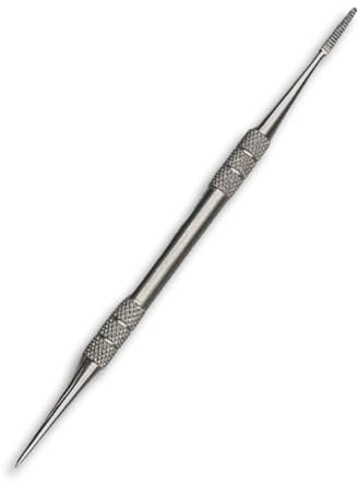 Ingrown Toenail Tool – Black’s File Double-Sided Stainless Steel – Professional Podiatry Nail Curette for Ingrown Nail Treatment, Corn & Callus Removal – Sharp & Durable – by Viva Instruments