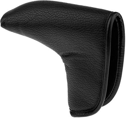 Perfeclan Golfschläger Haube Abdeckungen Kopfbedeckung Golf Club Zubehör Putterhaube Schlägerhaube, Schwarz
