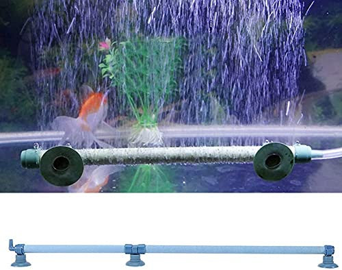 Aquarium Bubble Aeration Tube Fish Tank Air Stone Underwater Bubble Tube Oxygen Pump Diffuser Aquarium Air Pump Accessory (14inch)