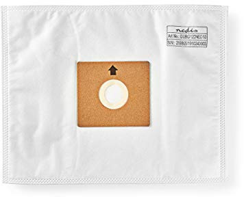 Nedis Bolsa de la aspiradora | 10 uds | Sintético | Más vendido por VCBG500 / VCBG550-Series | Blanco