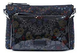 Desigual Womens Fabric Across Body Bag, Black