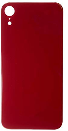 ffs Repuesto de cristal liso para iPhone XR en color rojo