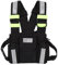 Kuuleyn Walkie-Talkie-Weste, Brustgurt-Pack, Brustgurt-Frontpack, Gelbes reflektierendes TYT-Radio Tactical Harness Frontpack-Weste Brustbeuteltasche für Walkie-Talkie