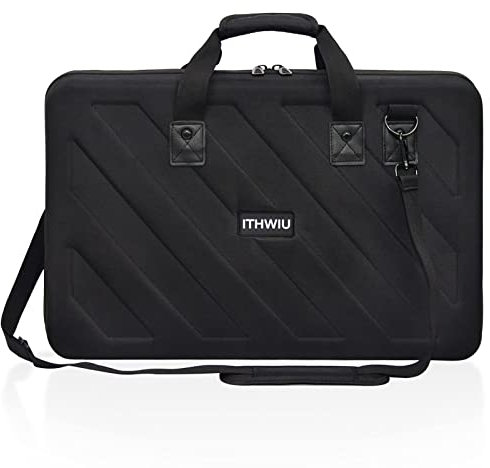 ITHWIU Leichte, geformte Hartschalenkoffer, passend für Pioneer DDJ-REV1 SR SR2 RR Denon MC4000 Numark NVII Mixtrack Pro 3 NV Platinum