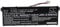vhbw Batterie Compatible avec Acer Swift 3 SF314-56-52NK, SF314-56-52U5, SF314-56-52YM Ordinateur Portable (3 250mAh, 15,28V, Li-polymère)