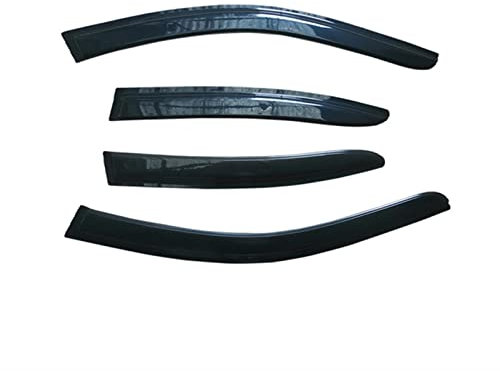 Autofenster Windabweiser Für 5er E60 E61 2004-2010 Auto Schwarz Auto Seitenfenster Visier Schutz Lüftung Markisen Unterstände Regenschutz Tür Ventvisor Seitenfensterabweiser ( Color : E60 2004-2010 )
