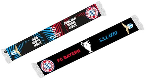 FC Bayern München vs. Lazio Rom Schal CL-Begegnungsschal 23/24 Matchday Scarf