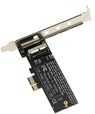 KALEA-INFORMATIQUE Carte contrôleur PCIe Compatible pour SSD de Mac 2013 et Plus en 28 pin 12+16 Broches - PCI Express x1