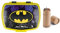 OM SUPPLIES Batman Sandwich Lunch Box Kids School incluye 12 lápices de tamaño medio (Batman)