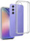 REY Cover in Gel TPU Trasparente per Samsung Galaxy A54 5G, Ultra Sottile 0,33 mm, Morbido Flessibile, Custodia Silicone