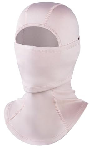 Winter-Samt-warme Ski-Kapuze, Sturmhaube, Outdoor-Gesichtsschutz, geeignet für Outdoor-Reiten und Sport (pink A)