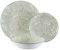 Versa Set de Vajilla Palmera 18 Piezas Verde Porcelana