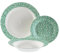 Versa Set de Vajilla Bellis Flores 18 Piezas Porcelana