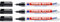 Edding 3 Stück Maker speziell für Labor 8014, feine Spitze, 1 mm, Schwarz