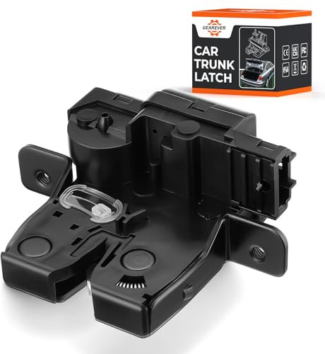 GEAREVER Serrure de hayon de coffre pour Nissan Micra K12 Qashqai J10 JJ10 Tiida C11 C12 SC11 SC11X 2003-2016 90502-2DX0A 905022DX0A 905022DX0A