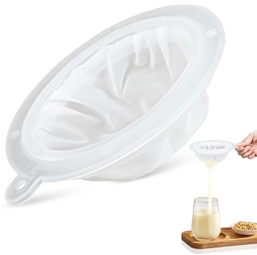 Mesh Filter - 200 Mesh Strainer 75 Micron Strainer for 5 Inch Filter Funnel Fine Filter for Cooking Oil Milk Juice Wine Cheese whey Grease Coffee 1 Piece