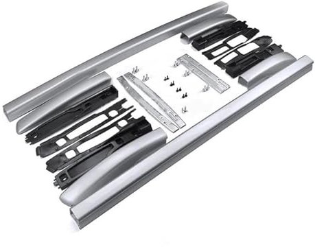 Auto Relingträger Für Mitsubi Für ASX Für RVR 2011 2012 2013 2014 2015 2016 2017 2018 2019 Dachgepäckträger/Dachreling/Dachträger Befestigung Durch Schrauben Auto Dachträger(Silber)
