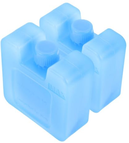 WOONEKY 2 Stück Packungen Eiskristallbox für Klimaanlagenventilator eisbeutel Eiswürfelbox kühlboxen kühlelement kühlboxzubehör kühleres Eisfach Frischhaltende Eiskisten Sport Blue