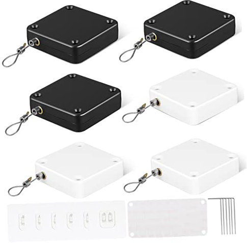 KITANDOVE 6sätze Automatischer Türschließer Bohrfreie Installation Für Schlafzimmer Badezimmer Und Studienräume Stabile