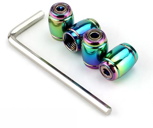 FNDYMNPG 4 Stück Auto Ventilkappen Abdeckung, für BMW X1 U11 2023 2024 Autoreifen Ventilkappen Tyre Valve Caps Auto Ventilkappen Zubehör,C