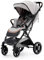 GloKid Baby Kinderwagen, von Geburt bis 20 kg, Zusammenklappen mit einer Hand, federleichter, kompakter Buggy, 5-Punkt-Sicherheitsgurt,4 Räder gedämpft, Moskitonetz, Fußdecke, Korb (grau)