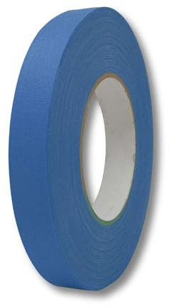 gws Rohgewebe Gewebeband 21541 – 50m x 19mm, blau – Perfekt für Verpackungen, Kabelbündelungen und Reparaturen – langlebig, UV-beständig, ideal für kreative und industrielle Einsätze