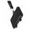 Cabilock Waffelform Gefülltes Waffeleisen Brotdose Brotlaib-backform Baguette-brotpfanne Waffeleisen-zubehör Roti Kastenform Pfannkuchen Stangenbrot Kleines Waffeleisen Aluminiumguss Black
