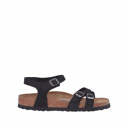 BIRKENSTOCK KUMBA 1029526 schwarz Schwarze Damen Sandalen Schnallen Leder 40