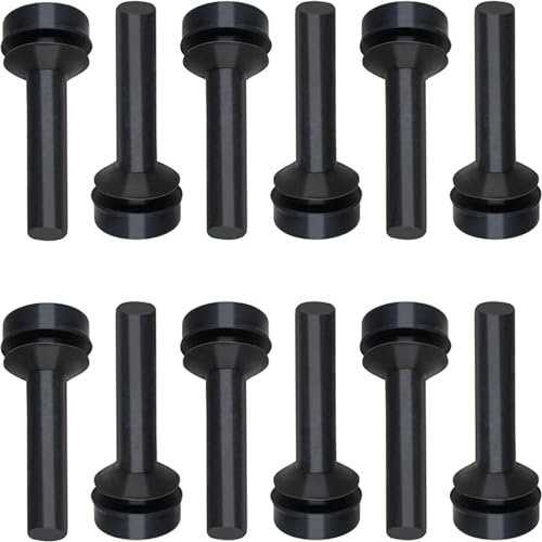 12 Pack Resistant Rubber Feet Hob Rust Foot Rubber Grate Bumpers Rubber Pads Rubber for WB02X24790