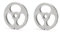 Qyrugcxs Meat Grinder Blade Mincer Plate Replacement Parts Accessories for Kitchen Aid Mixer 12 Type Meat Grinder Mincer Knife Accessory