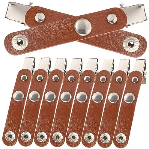 DOITOOL 50 Stück Badge Clips für Namensschilder Multifunktionale Ausweishalter für Ärzte und Krankenschwestern für Id Karten und Visitenkarten Leicht und Strapazierfähig