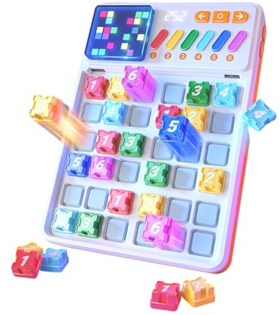 Xuanxi 3. Tragbares Trainings Sudoku Set Mit Speicher Für 3200 Zahlenspiele Pädagogisches Lernspiel Für Kinder Von 6 Bis 12 Jahren Elektronisches Spiel Zum Logischen Training Für Kinder