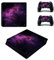 Happyit PS4 Slim Skin Sticker Pegatina Protectora de Piel Vinyl Decal para Sony Playstation 4 Slim Consola + 2 Protectores de Pantalla (C) (C3)