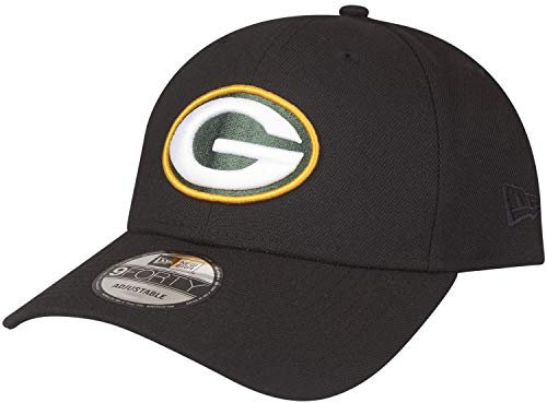 New Era 9Forty Snapback Cap - NFL Green Bay Packers Black - One Size