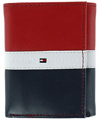 Tommy Hilfiger Men's RFID Blocking Trifold Wallet