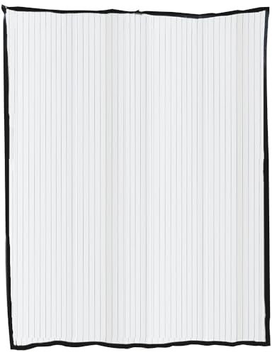 Galileo Casa Zanzibar zanzariera Finestra 130x150 terilene Nera, Nero, Misure: l. 130 x h. 150 cm