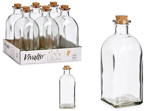 Bouteille d'eau verre (750 ml)