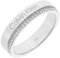 Calvin Klein Ring für Damen Kollektion MINIMAL LINEAR in Edelstahl verziert mit Kristallen - 35000200D