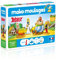 mako moulages - Astérix et Obélix - Kit de loisirs créatifs - Plâtre et Peinture - Coffret de 4 moules - Fabriqué In France - Pour des enfants dès 5 ans - 39089
