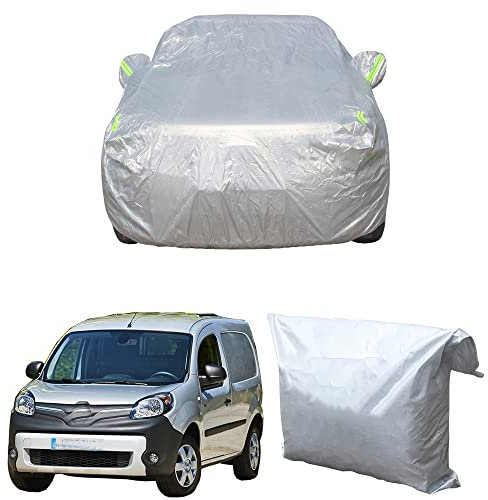 TTLDA Auto Abdeckung, für Renault Kangoo Express Maxi Compact Van Staubdicht Wasserdicht Winddicht Schneedicht UV-Schutz Vollgarage Atmungsaktiv Autoplane,Kangoo Maxi