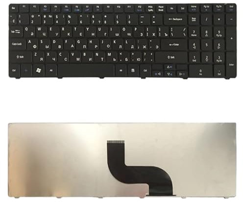 Teclado de la versión RU para Acer Aspire 7735 7551 5336 5410 5536 5738G 5252 7740G 7750 7750G 7750ZG 7235 7235G 7250 7250G