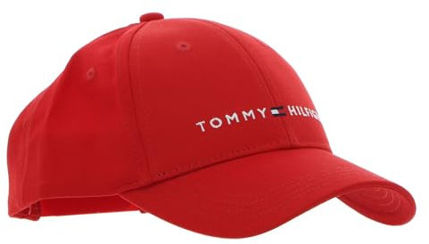 Tommy Hilfiger TH Essentials Cap S/M Deep Crimson