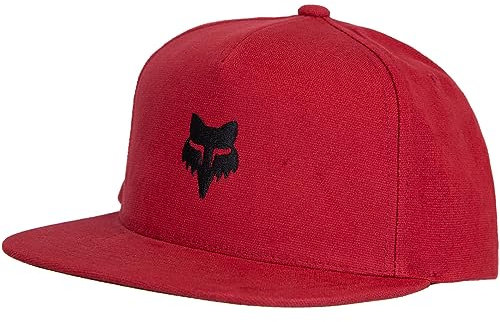 Fox Head Snapback Cap (one Size, red)