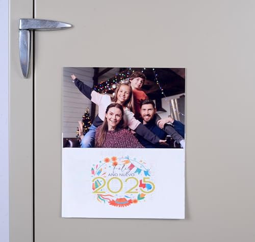Calendario 2026 personalizable con imán, pon tu foto, imagen o logo de empresa, dos tamaños a elegir. Regalo para familias, amigos y clientes de empresa (1 unidad, tamaño 10X15 imagen)