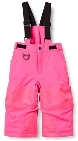 Amazon Essentials Pantaloni da Sci e da Neve Unisex Bambini e Ragazzi, Rosa Fluo, 4 Anni