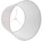 Tissu Américain Abat-jour Hôtel Restaurant Lampe De Table Chinoise Lampe En Tissu Abat-jour En Tissu De Lin Abat-jour De Lampe Murale Chiffon Accessoires De Lampe Tisser Blanche
